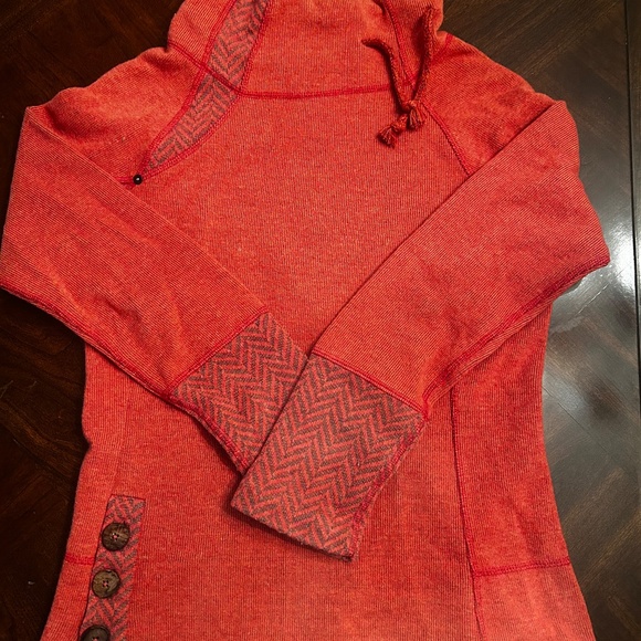 Prana Button Mock Sweater - Picture 2 of 2